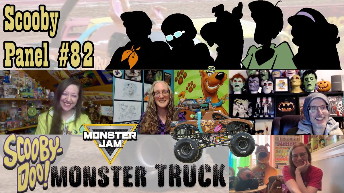 On today's episode of the #ScoobyPanel, we talk about the #ScoobyDoo Monster Truck, which debuted at #MonsterJam in 2013. #YouTube: youtu.be/Wv4W_5QFt88 #Podcast: buzzsprout.com/1818480/149164…