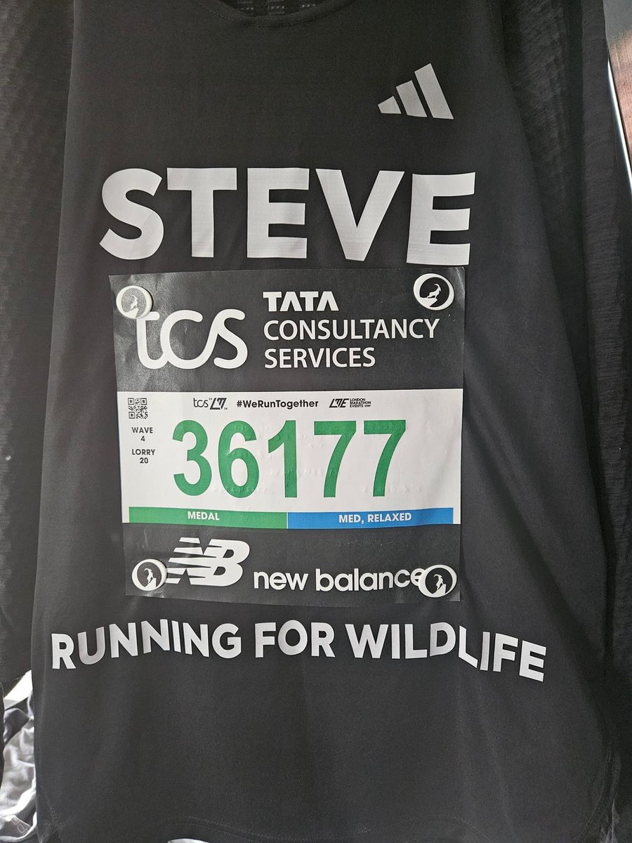 movie_drone's tweet image. We’re super proud of our Steve running #londonmarathon2024 tomorrow and for a great charity!
If you want to follow along on the app, here are his details! He’s gonna smash it!
