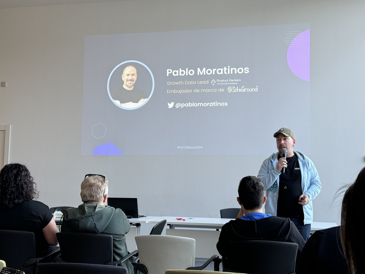 Escuchando al de #Castrojeriz en <a href="/WCBilbao/">WordCamp Bilbao</a>: <a href="/pablomoratinos/">Pablo Moratinos</a> 

#WCBilbao2024