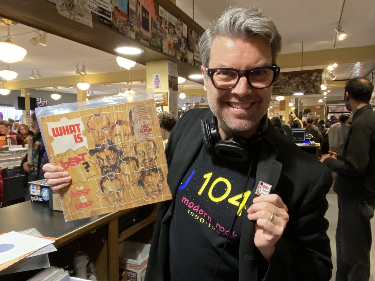Electric Fetus MPLS (@efetusmpls) on Twitter photo Thanks again to DJ <a href="/JakeRudh/">Jake (the 80s & 90s never ended in my world) Rudh</a> for kicking off our DJ sets for <a href="/recordstoreday/">Record Store Day</a> 2024!! How about that KJ104 tee and <a href="/TheEnglishBeat/">The English Beat</a> pin?! #RSD2024 Thanks again to DJ <a href="/JakeRudh/">Jake (the 80s & 90s never ended in my world) Rudh</a> for kicking off our DJ sets for <a href="/recordstoreday/">Record Store Day</a> 2024!! How about that KJ104 tee and <a href="/TheEnglishBeat/">The English Beat</a> pin?! #RSD2024