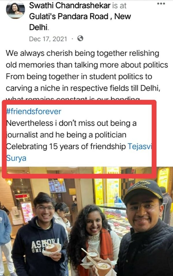 Anjan94150697's tweet image. #BREAKING: HOW SHAMEFUL AND EMBARASSING.!

🎯WHAT A FALL FROM KARNATAKA CONGRESS.!

—Hardcore RSS Sanghi, Swathi Chandrashekhar is made as #Spokesperson by DK, the day she joined Congress!

📌ARE CONGRESS WORKERS LIMITED FOR DOING BOOT POLISH.? SHAMELESS DECISION @DKShivakumar