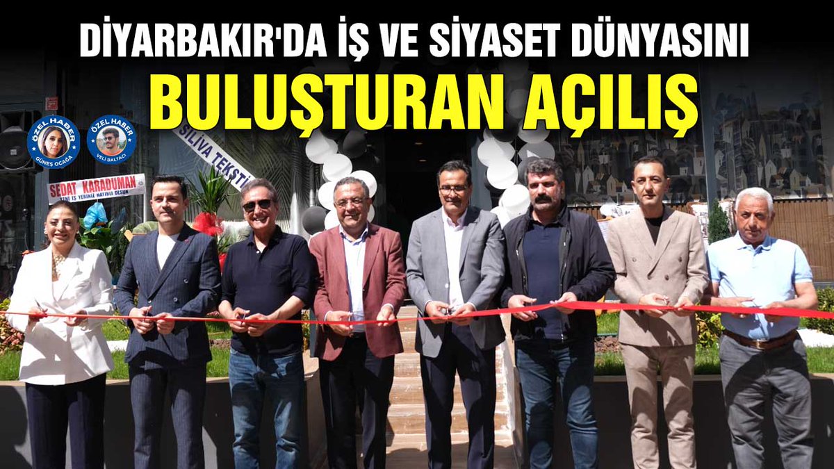 🔵Diyarbakır'da iş ve siyaset dünyasını buluşturan açılış

📍Haber: guneydoguekspres.com/diyarbakirda-i…