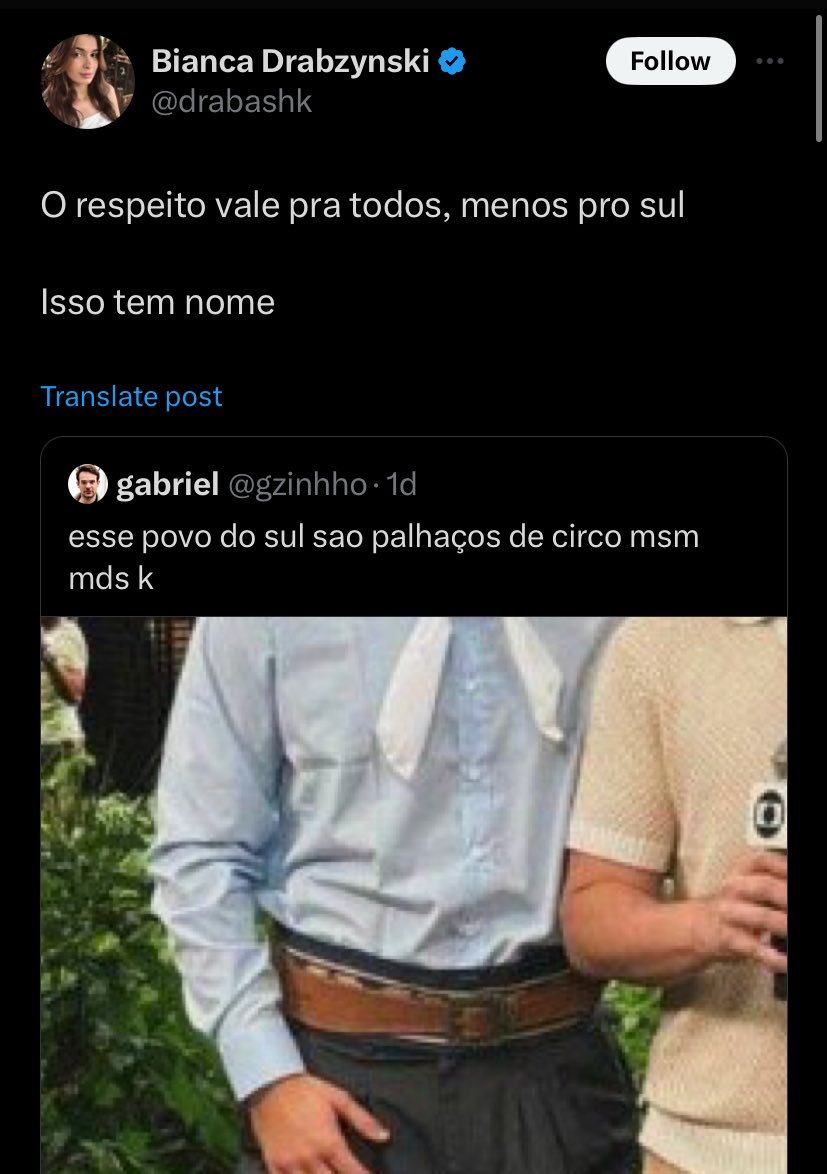 biancansada's tweet photo. nordestino sofre xenofobia desde q o Brasil é Brasil mas sulista nn aguenta um tweet https://t.co/kDyN4UTPqi