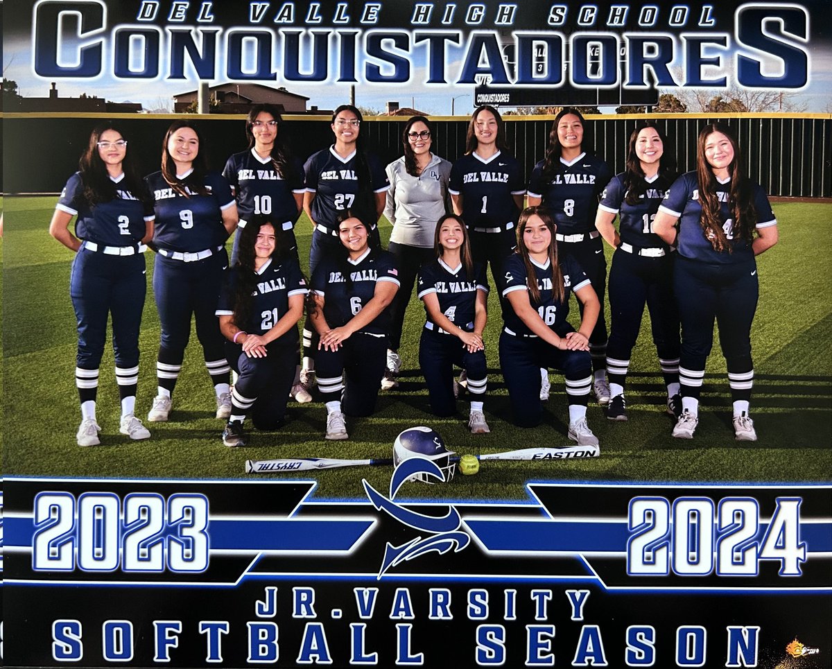 Congratulations and a job well done to our Del Valle JV Softball team. What an awesome season! They went 10-0 in District play. Started off strong and finished strong! We are super proud of you! #AsOne @ContrerasDVOFOD @EPFastpitch915 @DVHSYISD @IvanCedilloYISD