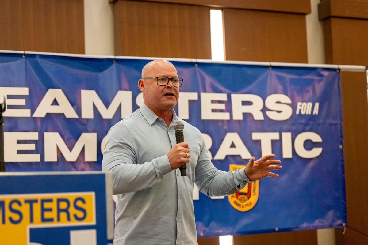 Teamsters tweet picture