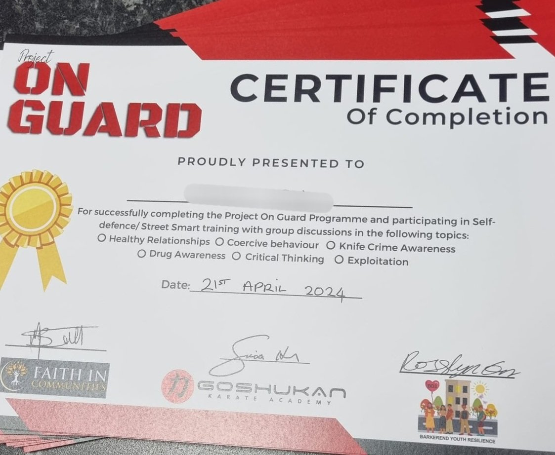 Sophie_Hussain's tweet photo. The excitement begins for tomorrow's #ProjectOnGuard graduation event. With talks from  motivational speakers, food &amp; a chance for parents to see their child in action. 28 amazing YP from #BD3 will receive certs and awards 😃
#YouthResilience #YouthEducation 
#YouthEmpowerment https://t.co/6Ya21SFfYb