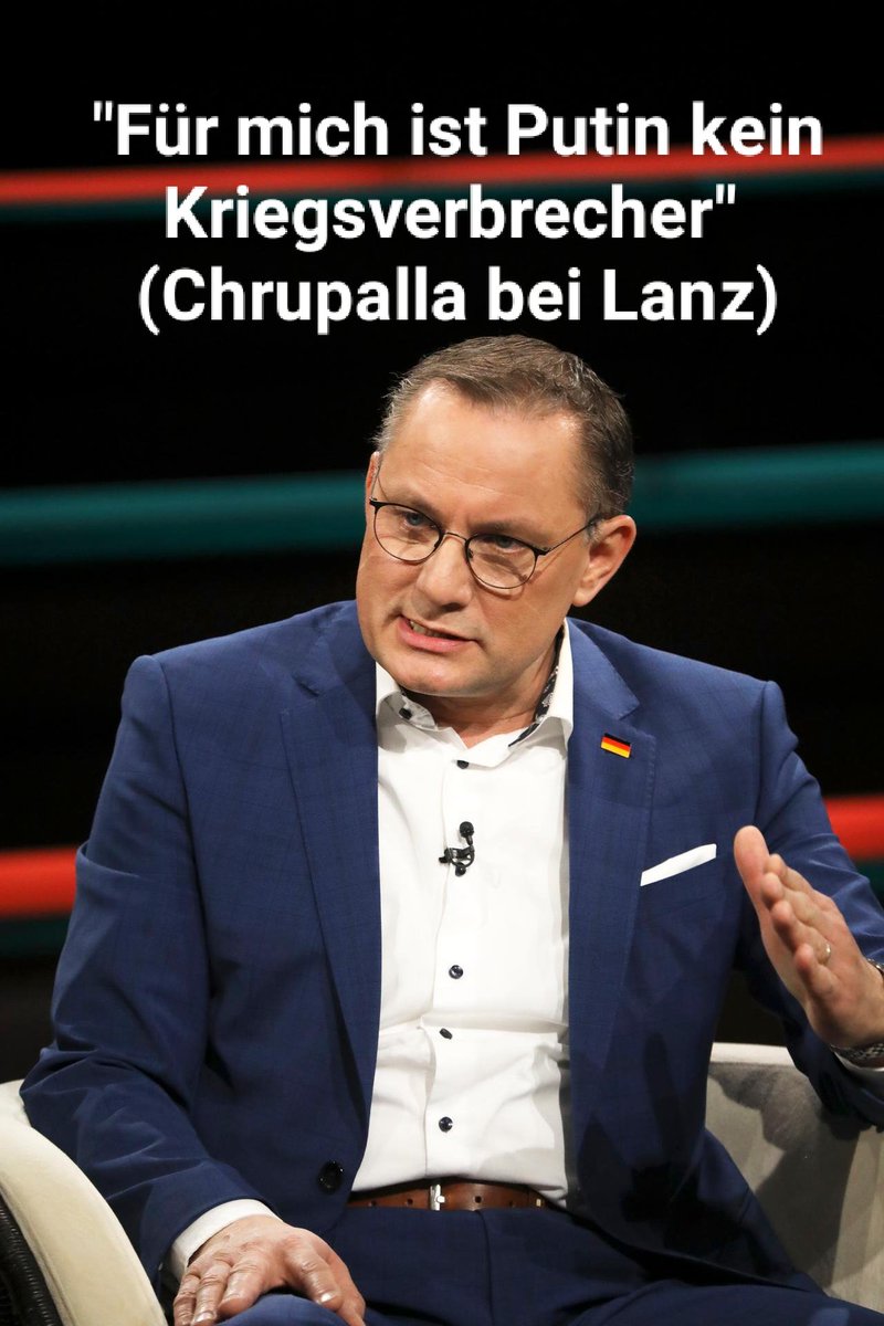 Morgen sitzt #Chrupalla bei #Miosga, und darf wieder seine pro-ruzzische, braune Propaganda verbreiten. MIT AfDlern DISKUTIERT MAN NICHT! Man bekämpft sie & schmeißt sie raus! #Ukraine #Bystron #Krah #Lanz #fckafd #AfDsindFaschisten #AfDgehoertnichtzuDeutschland