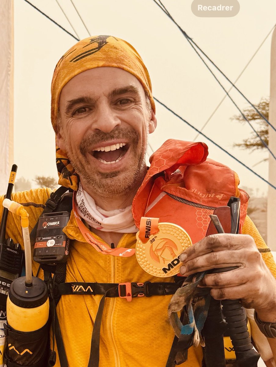 efoulon1's tweet photo. ❤️❤️😭Voilà, c fait, j’ai fini le marathon le + difficile du monde 😱❤️😀
252km en 6 étapes, l’équivalent de 6 marathons en 7jours, ds le désert du Sahara, 45🌡️ en enfer : c’était INCROYABLE !
#mdschallenge #mdslegendary #mds2024 #marathondessables #repousserleslimites #sahara https://t.co/NpAhtuMCoP