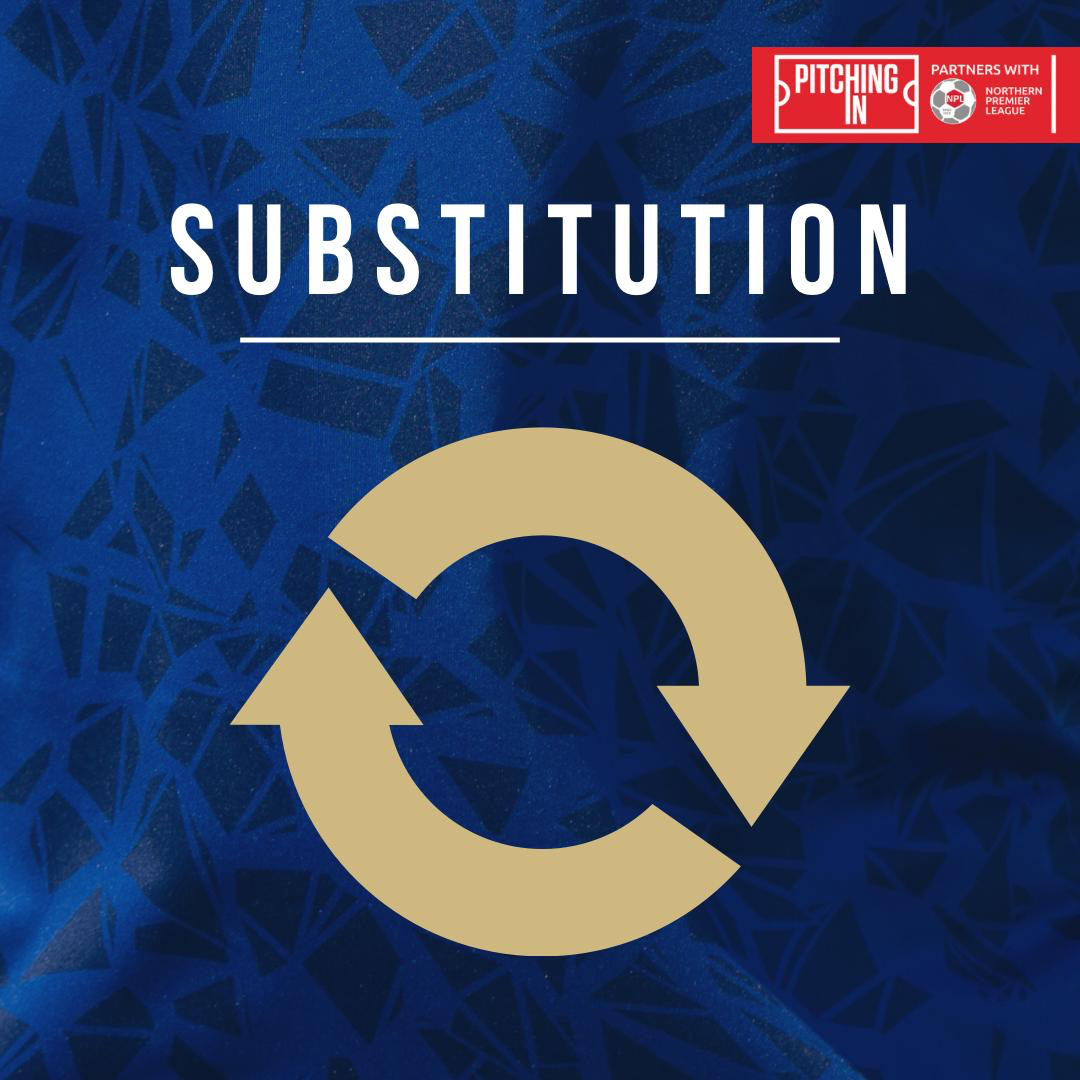 ⏱ 80‘ | Final substitution for Macclesfield. Tunde Owolabi is replaced by Dan Sweeney. Silkmen 1-0 Workington
