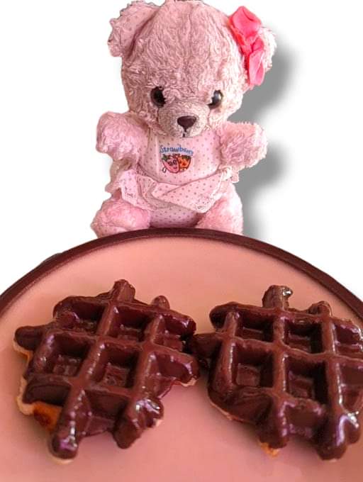 Chocolate Waffles!! #chocolatewaffles #waffles #SaturdayVibes #Saturday