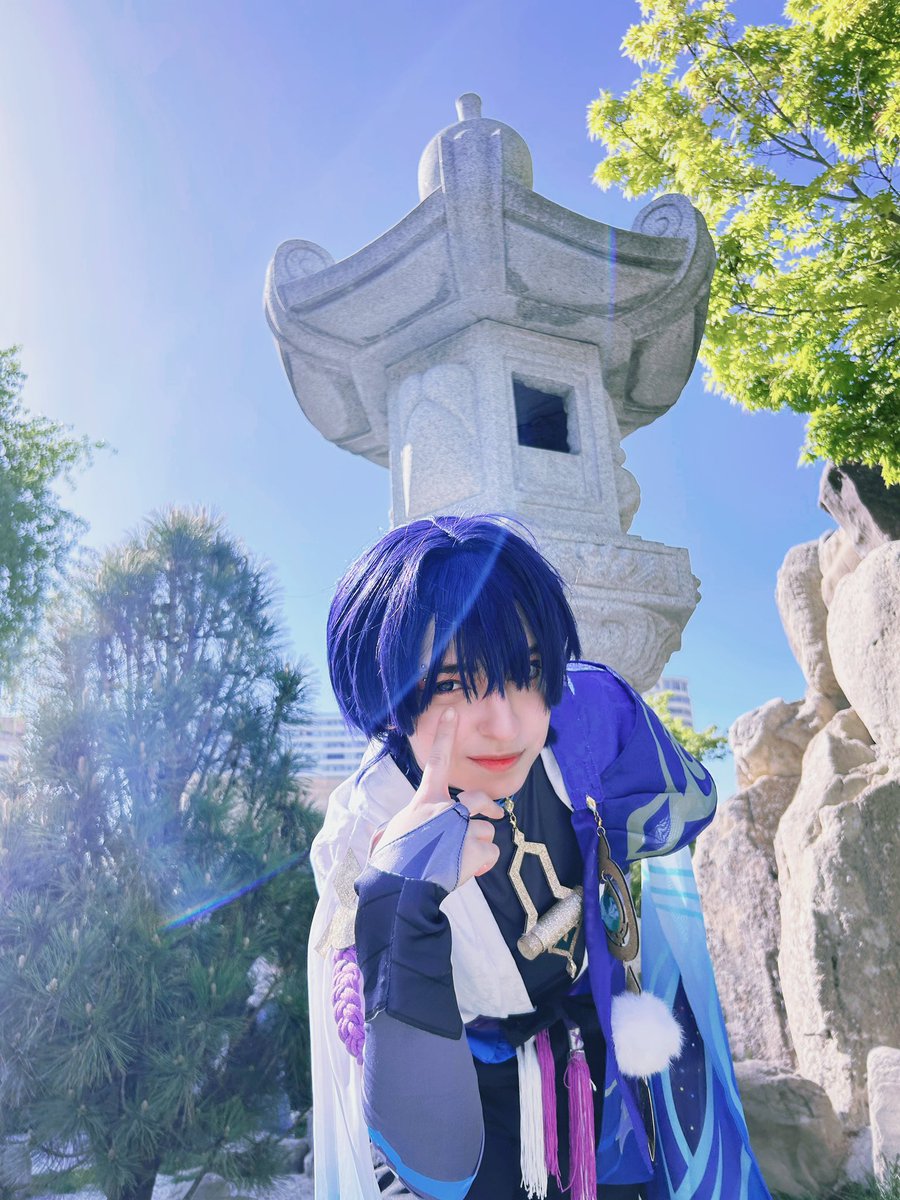 viincentroo's tweet photo. Wanderer cosplay!! 
#HoYocreators #genshin #wanderer #cosplay https://t.co/SQy1E7U2T1