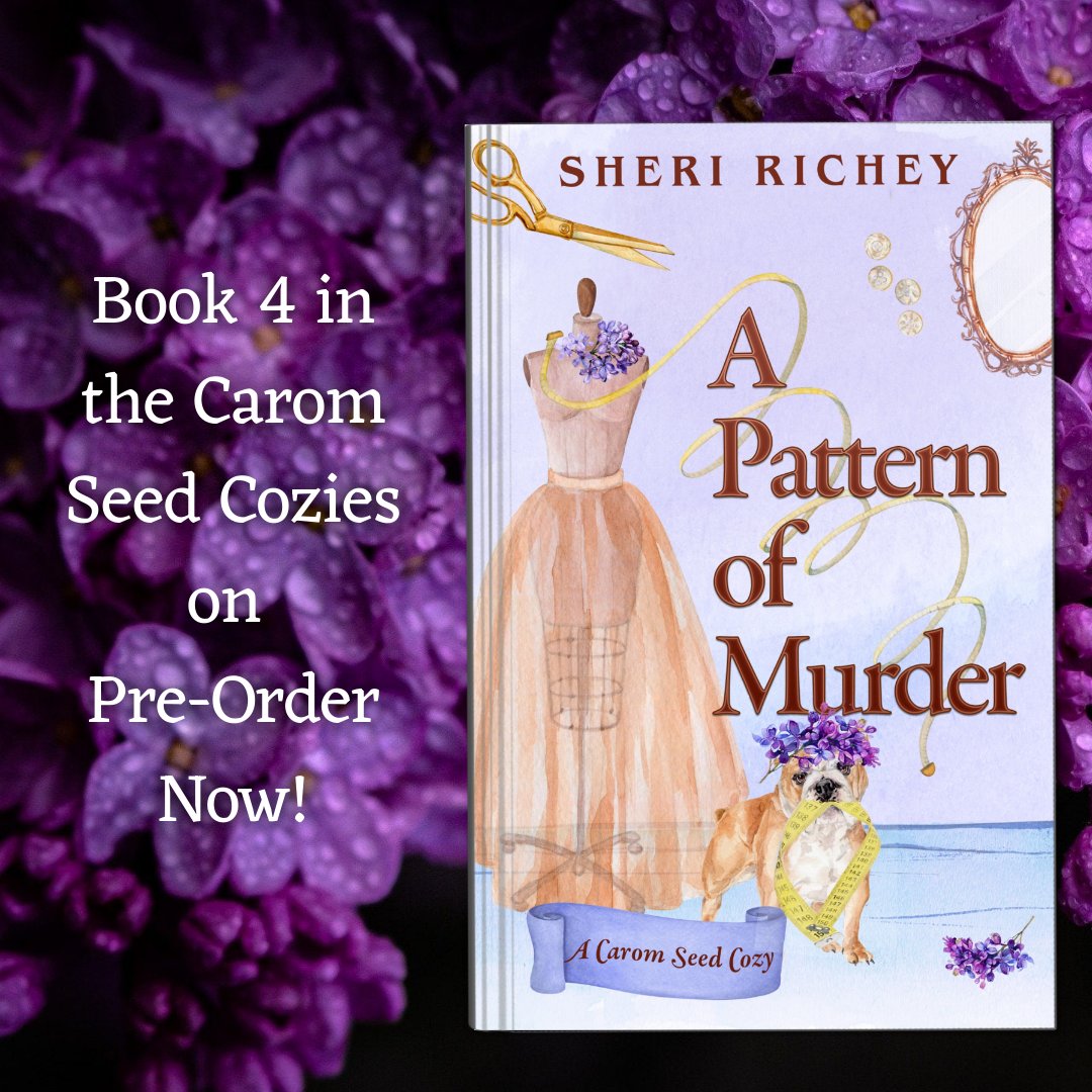 Book 4 in the Carom Seed Mysteries available now on pre-order! 

readerlinks.com/l/2570606

#cozymysteries #KindleUnlimited #IAN1 #IARTG #AuthorUpROAR #booktwt #BookTwitter