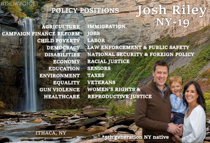 #DemVoice1 #wtpBLUE #DemsAct #wtpGOTV24 #DemsUnited Josh Riley #NY19 believes working families deserve a square deal - He’s running for Congress to fight for neighborhoods and communities like the one of his childhood - He’ll never take money from special interests because he’ll
