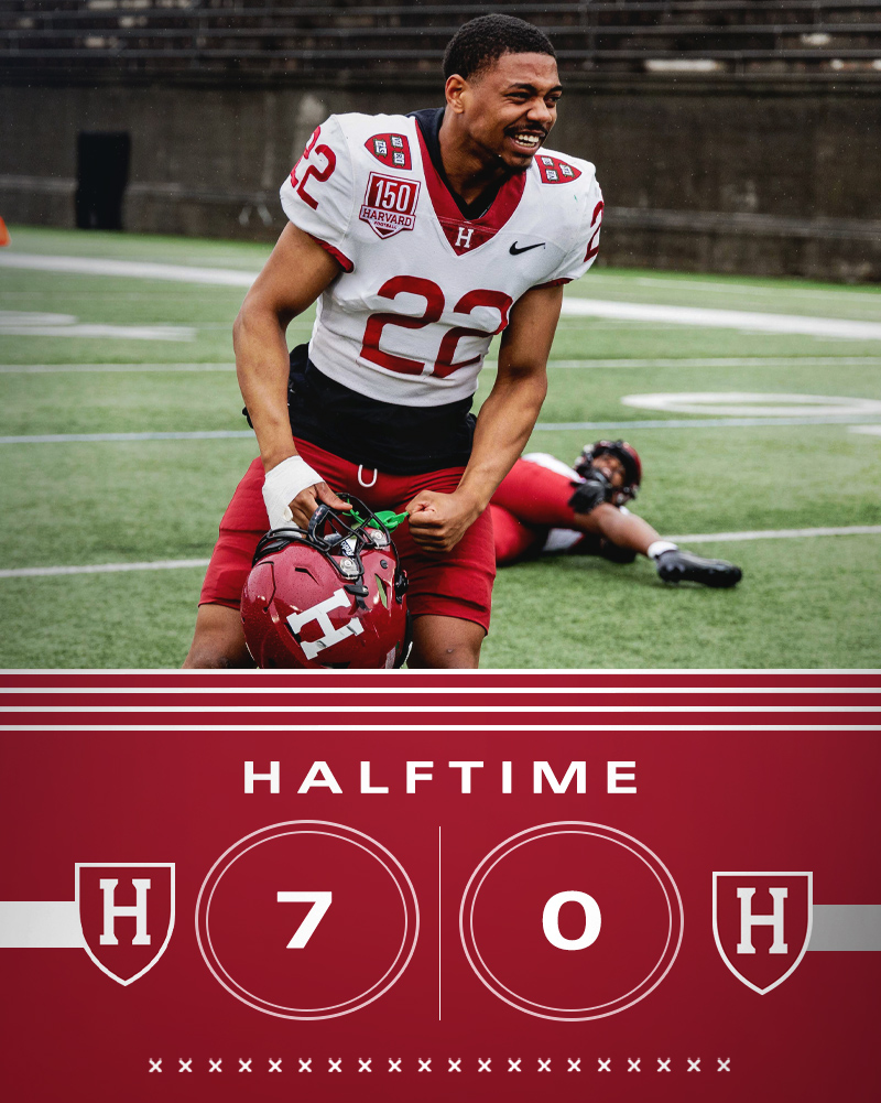 Interceptions from Jack Donahoe and Owen Johnson highlight the defensive plays from the first half‼️ #GoCrimson #OneCrimson