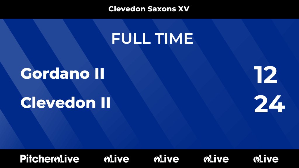 FULL TIME: Gordano II 12 - 24 Clevedon II #GORCLE #Pitchero clevedonrugbyclub.co.uk/teams/104110/m…