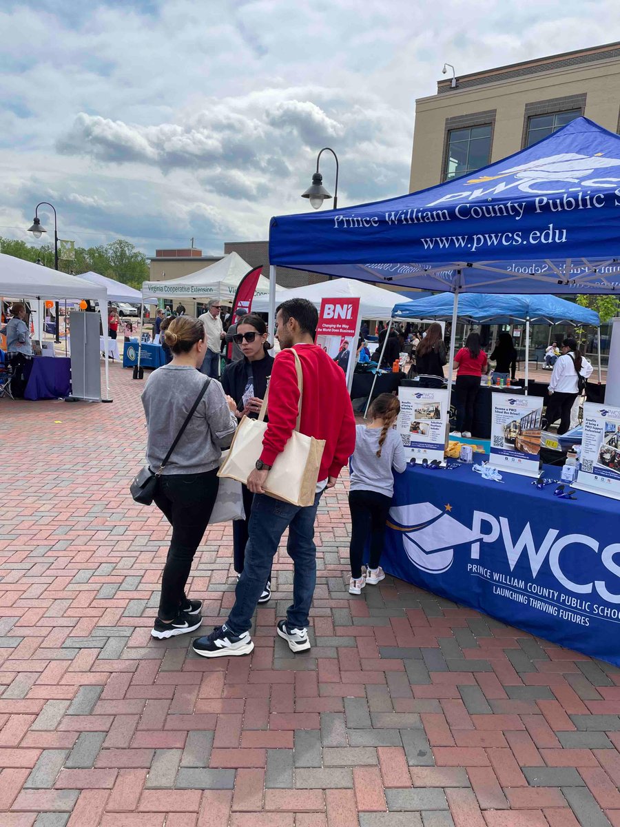 We are at the Manassas Park Community Day sharing about the great opportunities to work for PWCS! #youbelonghere #pwcsrecruit #pwcsproud