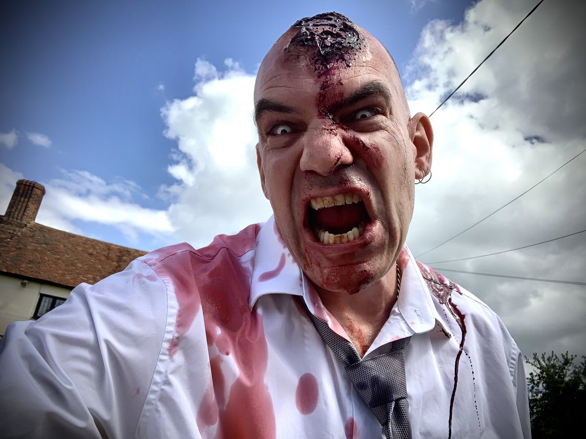 A behind the scenes selfie on my third day of shooting on ‘The House That Zombies Built’ back in 2022.

#tonywiseman #tonywisemanacting #scareactor #zombie #thehousethatzombiesbuilt #horror #movie #horrormovie #independent #independentmovie #SilentStudios2 #bts #selfie #makeup
