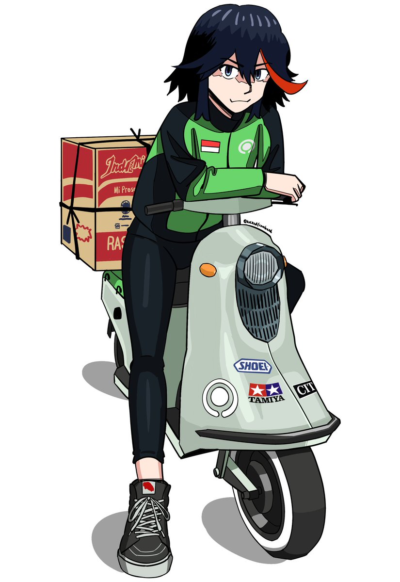 Rate this courrier

#キルラキル #KillLaKill #gojek