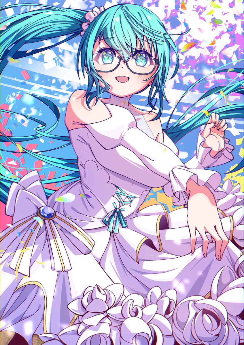 初音ミク 「天使がいたので#すずあーと 」|スケアクロウのイラスト
