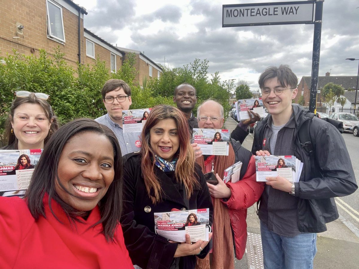 Mega @SouthwarkLabour team out this afternoon asking people to use all their votes for Labour on 2nd May. Solid support for @SadiqKhan, for me and for @LondonLabour. Quote of the session from a Tory switcher: I’m never voting for that lot again, they’re a bunch of crooks”.