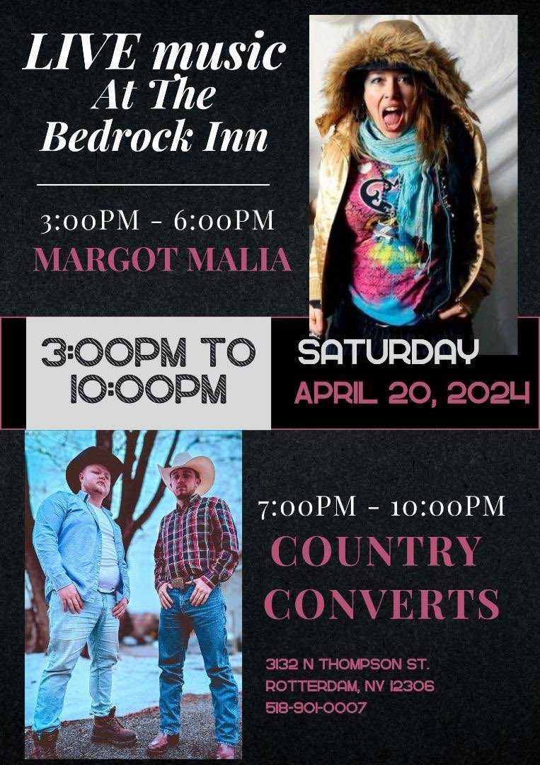 Let’s go! Happy Hour isn’t sad! Today I’ll be happy and entertainingly dramatic as I sing the songs of others and mine. 
The Bedrock Inn on Thompson St in Schenectady NY 3-6 #margot #malia #music #livemusic #singer #saratoga #518 #guitars #songwriter #coversongs #woman