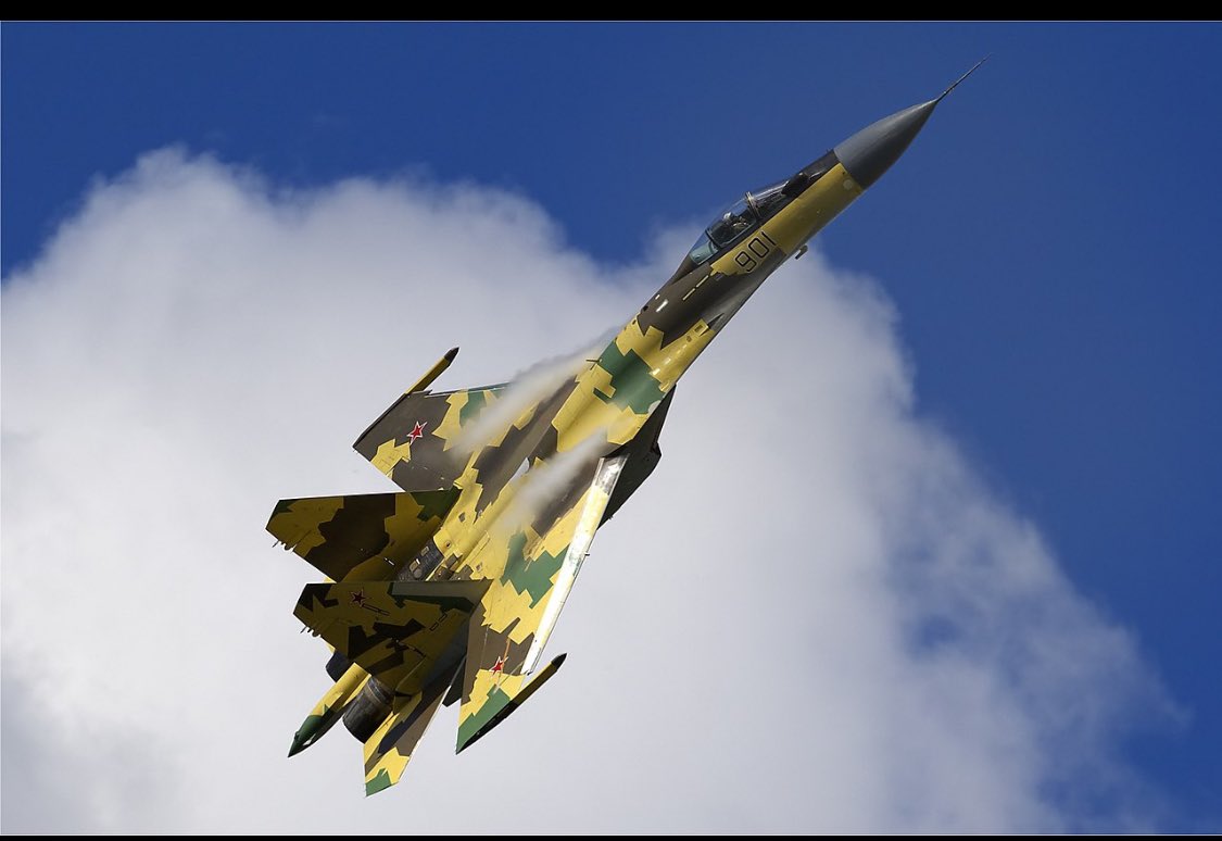 🚨Update: Iran will receive the first squadron of Russian Sukhoi Su-35 Air superiority fighters next week!