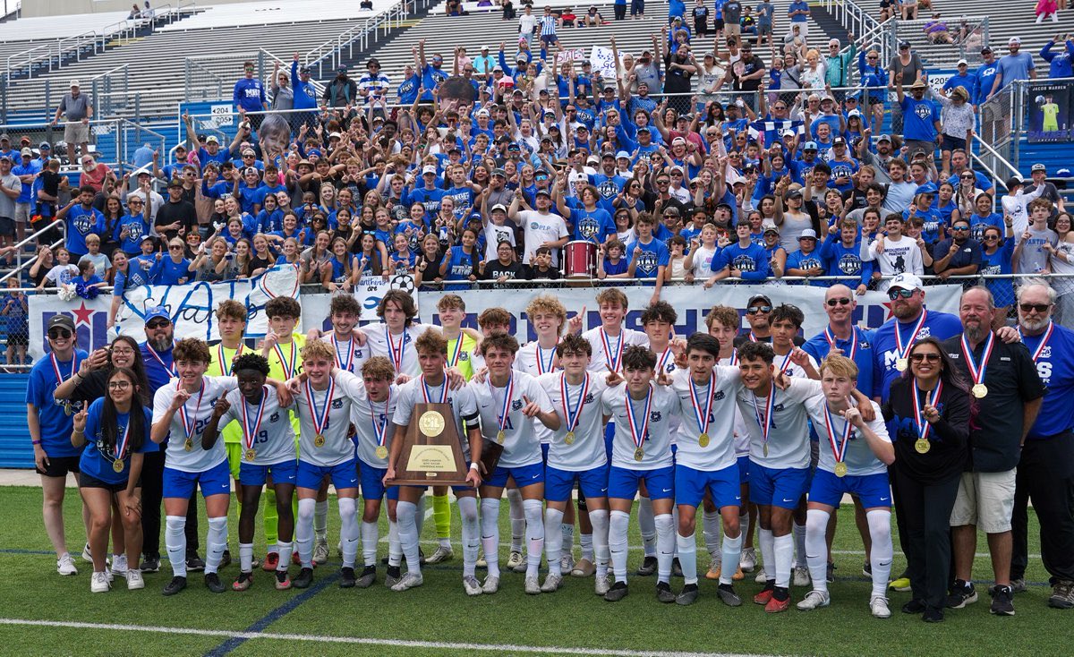 It was pointed out yesterday, has their ever been a female assistant coach on staff of a UIL Boy’s HS Soccer Champion team before, let alone 2 of them (Coach Perez-Woodrum & Coach Jameson) like @midlo_bsoccer? Just giving a 👍 to Coach Guest’s program. It’s great for our sport.