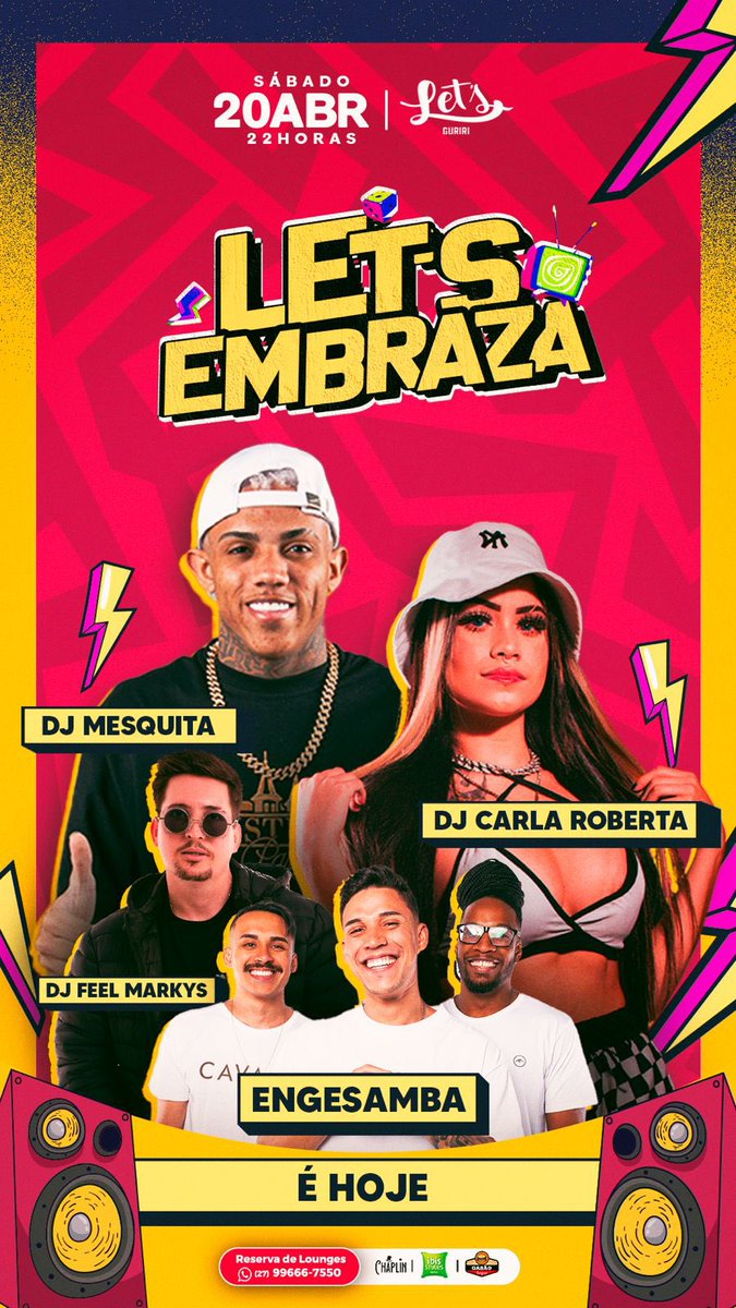 Arenaaomar's tweet photo. É HOJE na Lets Guriri com essa galera massa, vai ser muitoooo bom.
Ainda dá tempo de colocar o nome na lista 0800, é só clicar no link https://t.co/7MepA9x5hK https://t.co/WPtNg3gfhA