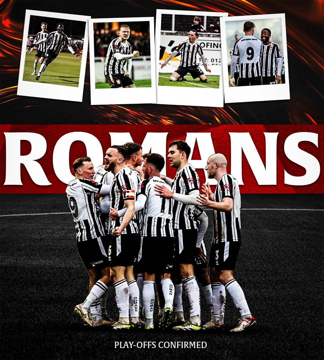 BathCity_FC's tweet photo. THE SHOW GOES ON 🔥

⚫️⚪️ #Romans https://t.co/dnafpNqah8