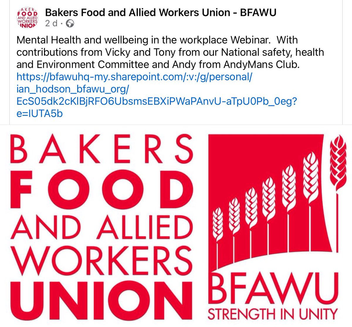 In light of both Tory & the party formerly known as Labour attacking the poor & disabled it’s perhaps not a great surprise that my union @BFAWUOfficial is leading the way in Mental Health wellbeing as our members are seeing the toll being taken by from wages cut in real terms