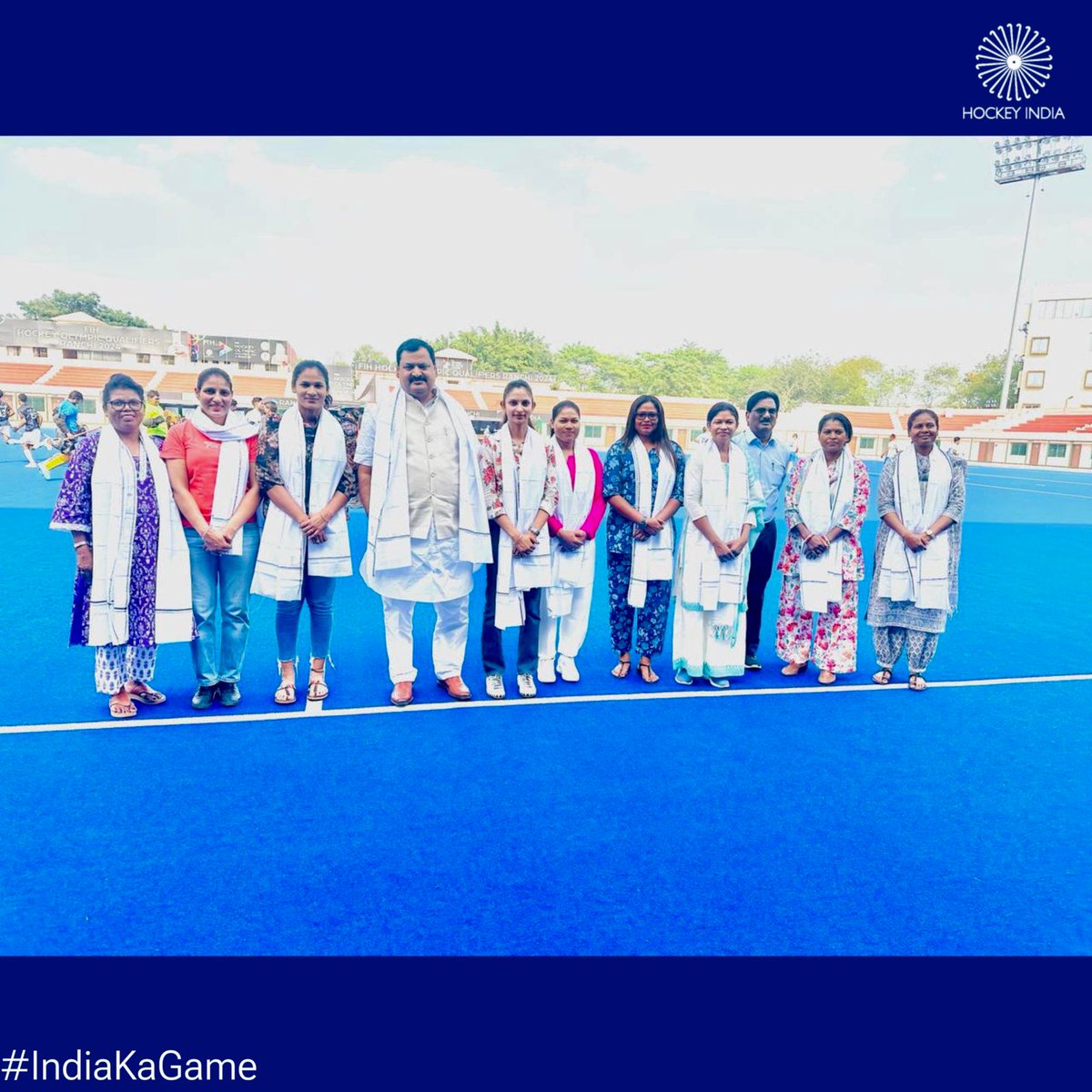 Hockey Ranchi League Takes Off with a Bang! Hockey India Secretary General Shri Bhola Nath Singh inaugurated the tournament and met with the players. The event was also graced by Asunta Lakra, Deep Grace Ekka, Navjot Kaur, Gurjit Kaur, Sumrai Tete, Kanti Baa, Pushpa Pradhan,