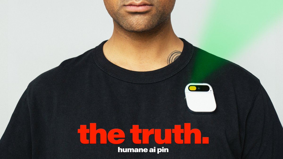 New video. Humane Ai Pin - The Truth youtu.be/98CLtRQqSwY Enjoy.