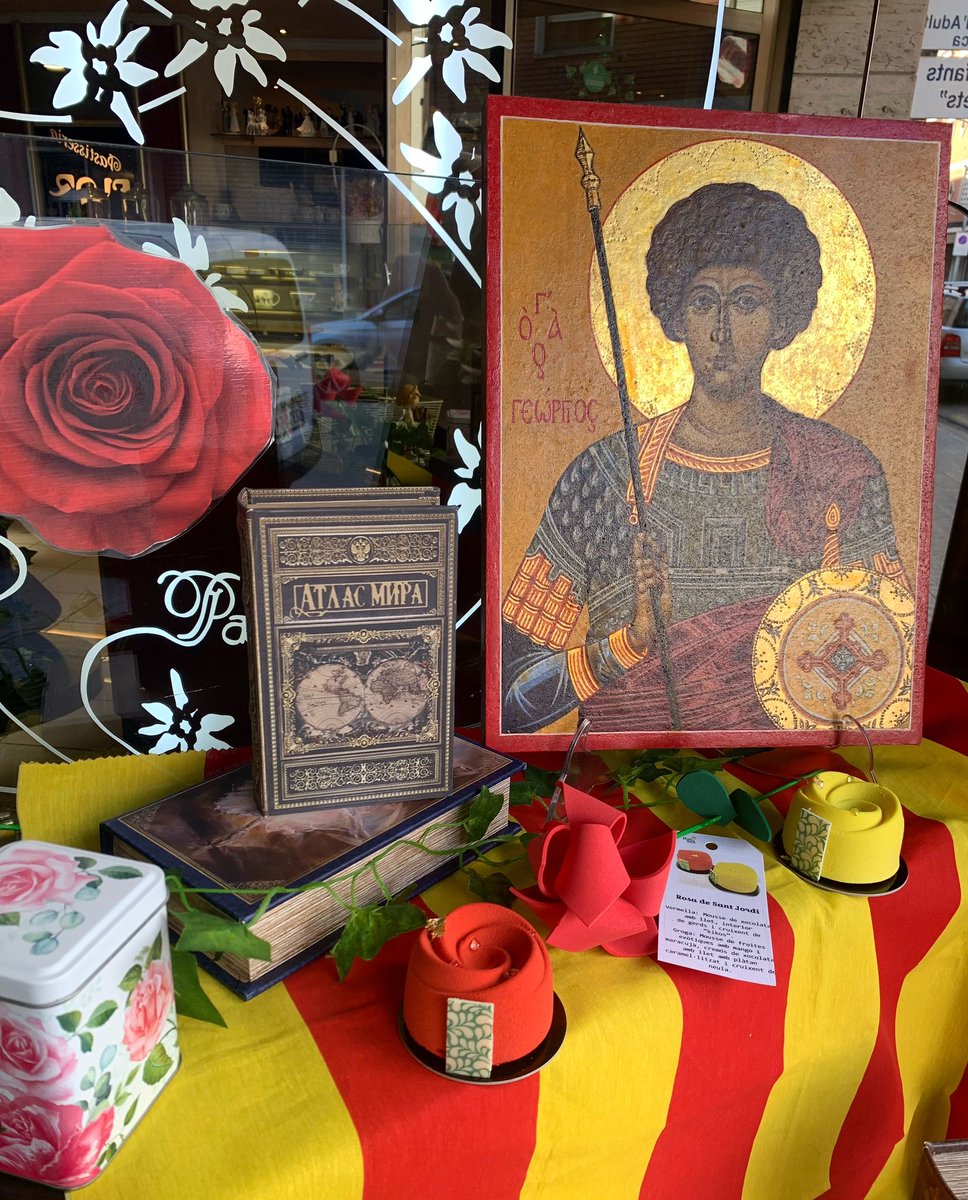 PFlordeNeu's tweet photo. #santjordi #roses #pastisseria #santjoandevilatorrada #bages https://t.co/L02xbWqZiR