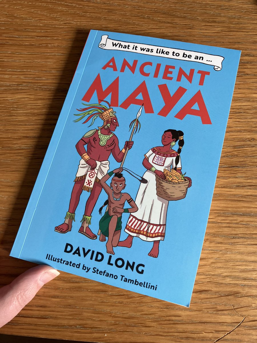 FINISHED: I really enjoyed this. Would be great to go alongside a class learning about Ancient Maya (would obv pair well with one Maz Evans!). Jam packed full of brilliantly accessible information, illustrations and short, sharp chapters, I can’t wait to use this!