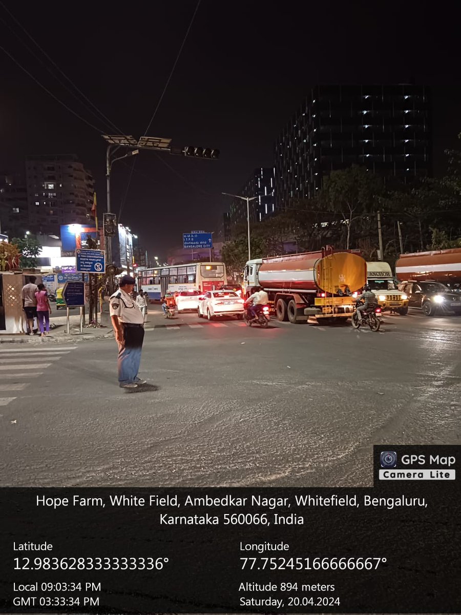 'Traffic Advisory' 
🚦 signal at Hopefarm has technical issues, it will be addressed soon. Hand Signal managed by our staff there, kindly co-operate.