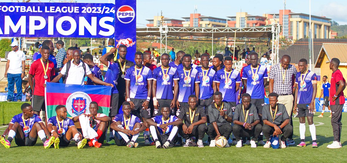 Congratulations to our UCU Cardinals for clinching the first runners-up spot in the 2023/2024 University Football League (UFL) season! Next stop: East African University Games! 🏆 🥈 ⚽ #UCUSports #UFL