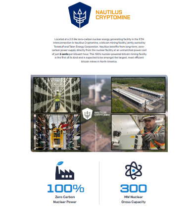 Charge_Stack's tweet image. Becoming interested in the potential of nuclear power in the #bitcoin mining sector to satisfy the demand for clean, carbon free energy to power data centers in the US. $WULF is a first-mover in the space. 

Currently, the US nuclear power fleet is in flux at a time when CO2