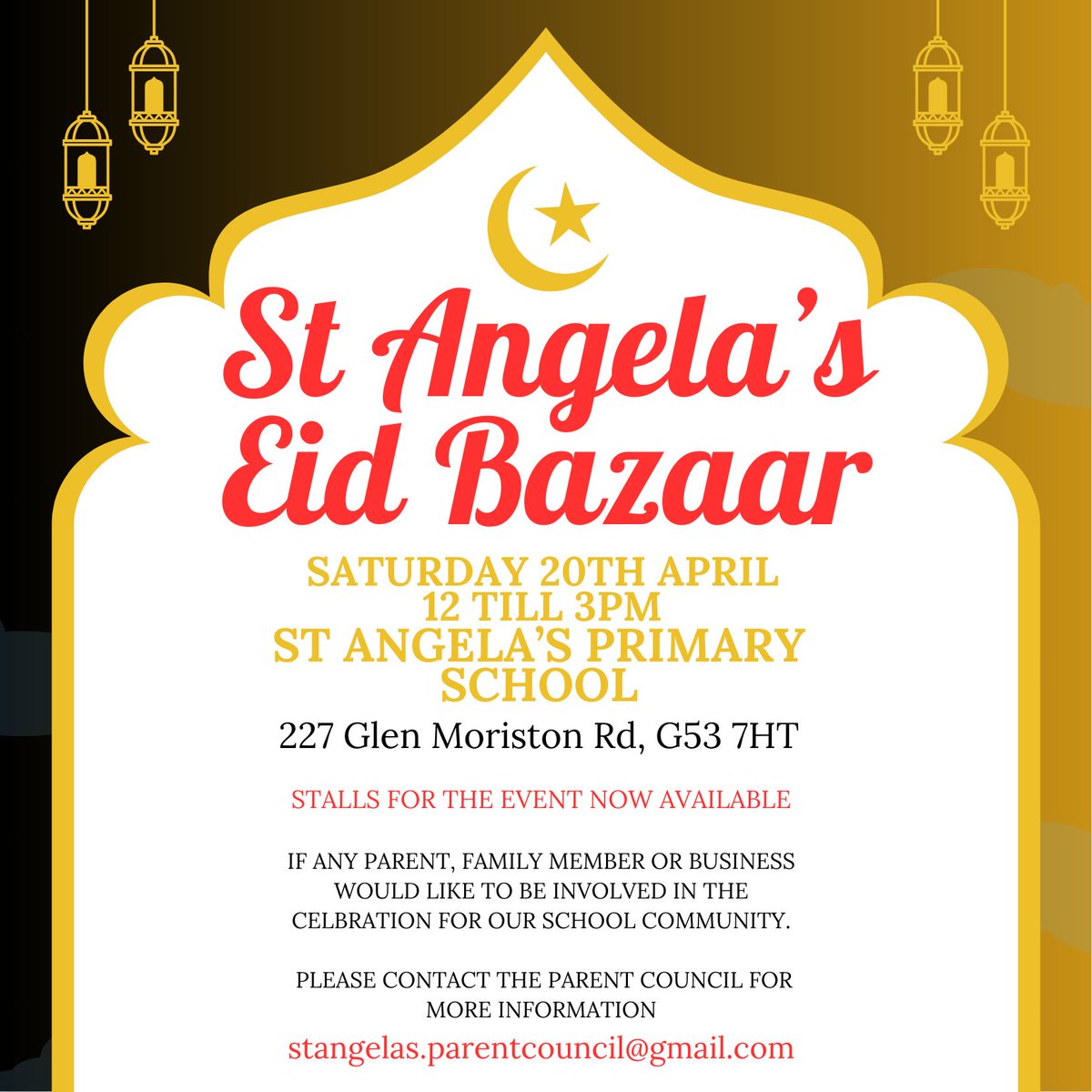 A gorgeous day at @St_Angelas_Pri's Eid Bazaar. So many stalls to explore and delicious food to try. Huge shoutout to the organisers and parents council for putting together such a fantastic event. A brilliant day out with @zubirahmed and @Cllr_Rashid #CommunitySpirit 🎉🍲