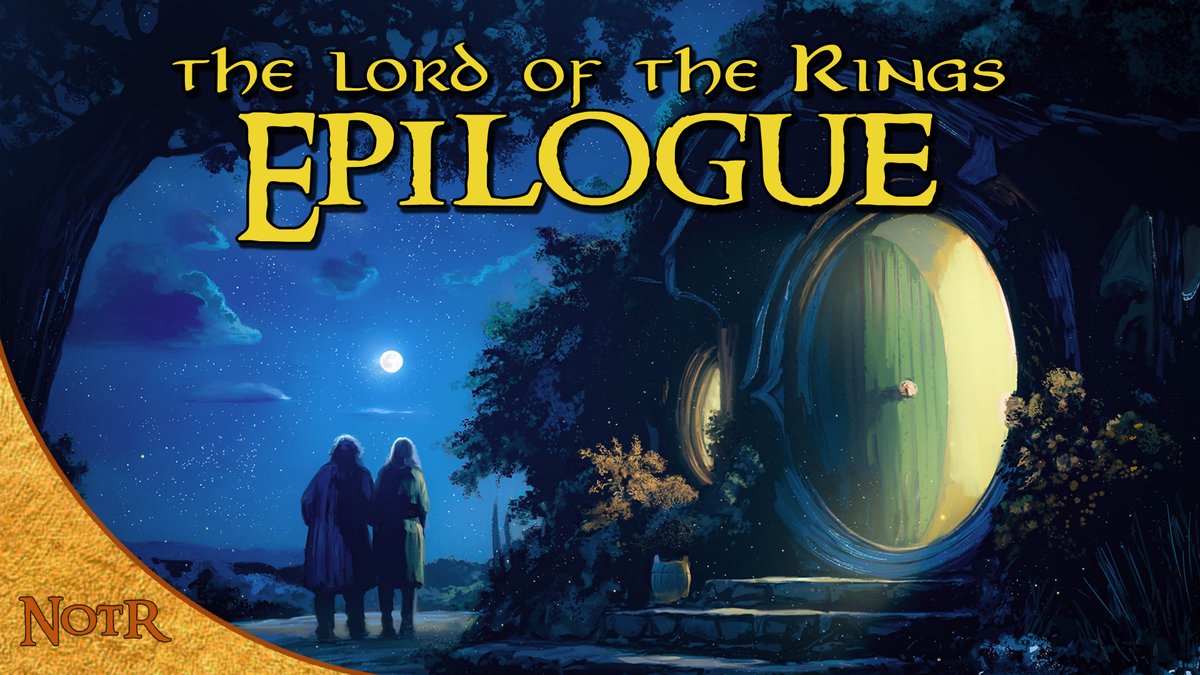 Tolkien wrote multiple versions of an 'epilogue' for The Lord of the Rings, meant to pick up 14 years after Sam's 'Well, I'm back.' Today's video covers this and also features 7 NEW art pieces made for this story! WATCH HERE: youtu.be/VBq-9mFuYT4