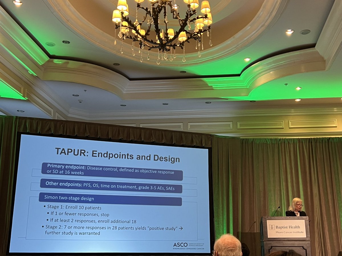 The @ASCO TAPUR experience is an incredible story! Thank you Dr. Zon for sharing it with us! @MiamiCancerInst @BrainTumorDoc @ASCOPres @CliffordHudis @RobinZo41054013 @jrgralow @PGrivasMDPhD @shilpaonc