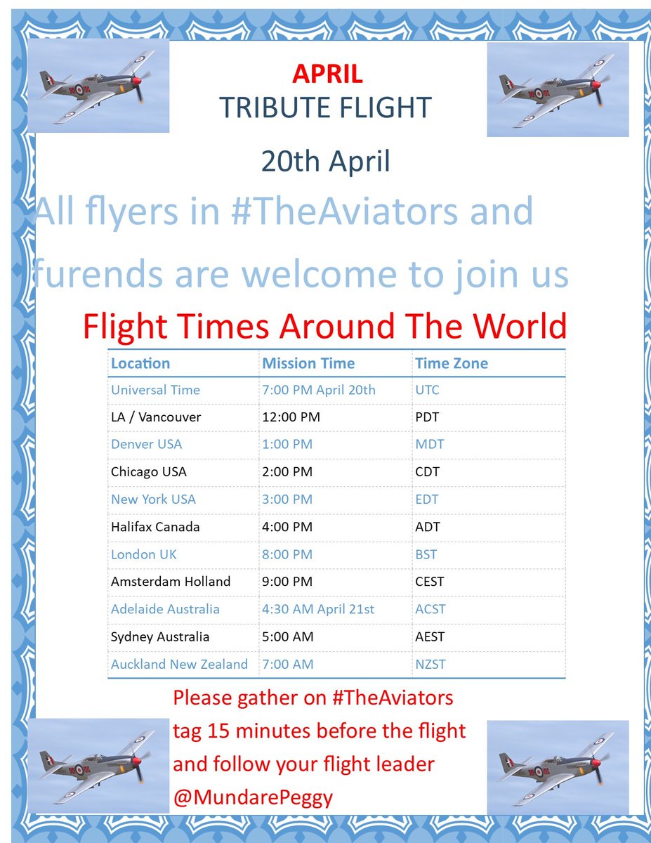 I'm on my way to Bearsford Aerodrome for todays Tribute Flight with #TheAviators.  We will be honoring the memories of our pals gone #OTRB
Please join us.