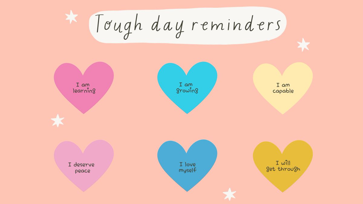 Feeling blue? Here are 6 reminders to brighten your day!

#SpotlightOnMentalHealth
#MentalHealth
#Wellness
#Hope
#PeerWork
#LivedExperience