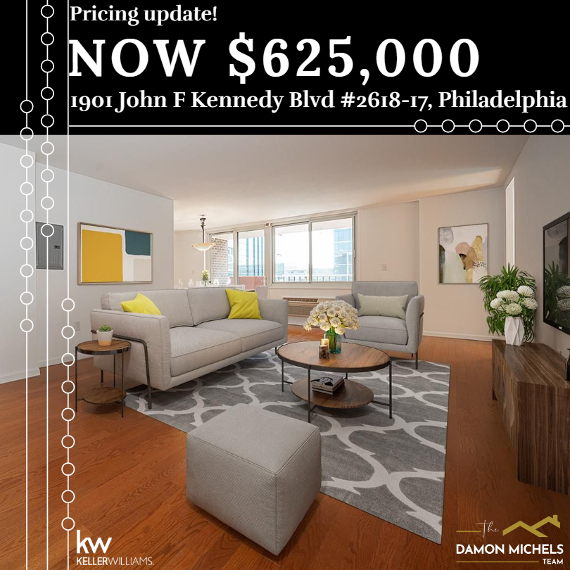 DamonMichels's tweet photo. 🏡 Price Improvement Alert! Now is your chance to own a piece of city living at a more affordable price for 1901 John F Kennedy Blvd #2618-17 and seize this opportunity before it's gone!
#PriceImprovement #Phiadelphia #RealEstate #KWMainLine #TheDamonMichelsTeam https://t.co/mUw9jHAQP6
