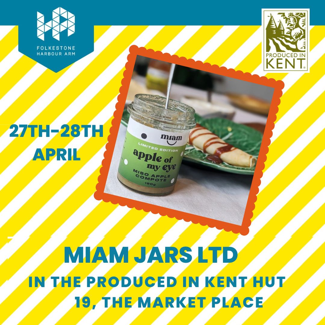 Want something to tantalise your tastebuds then head on down to Hut 19 on the Harbour Arm at Folkestone. @miam.jars #MiamJars #VeganFood #PlantBasedEating