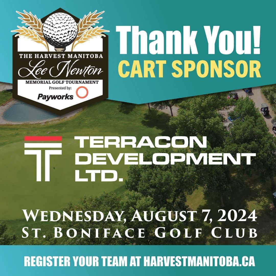 Huge thanks to Terracon Development for becoming a cart sponsor for our annual golf tournament! 🙌⛳ Want to join them in making a difference for our neighbours in need? Check out our sponsorship package and registration form at buff.ly/3W02L8h! 🏌️