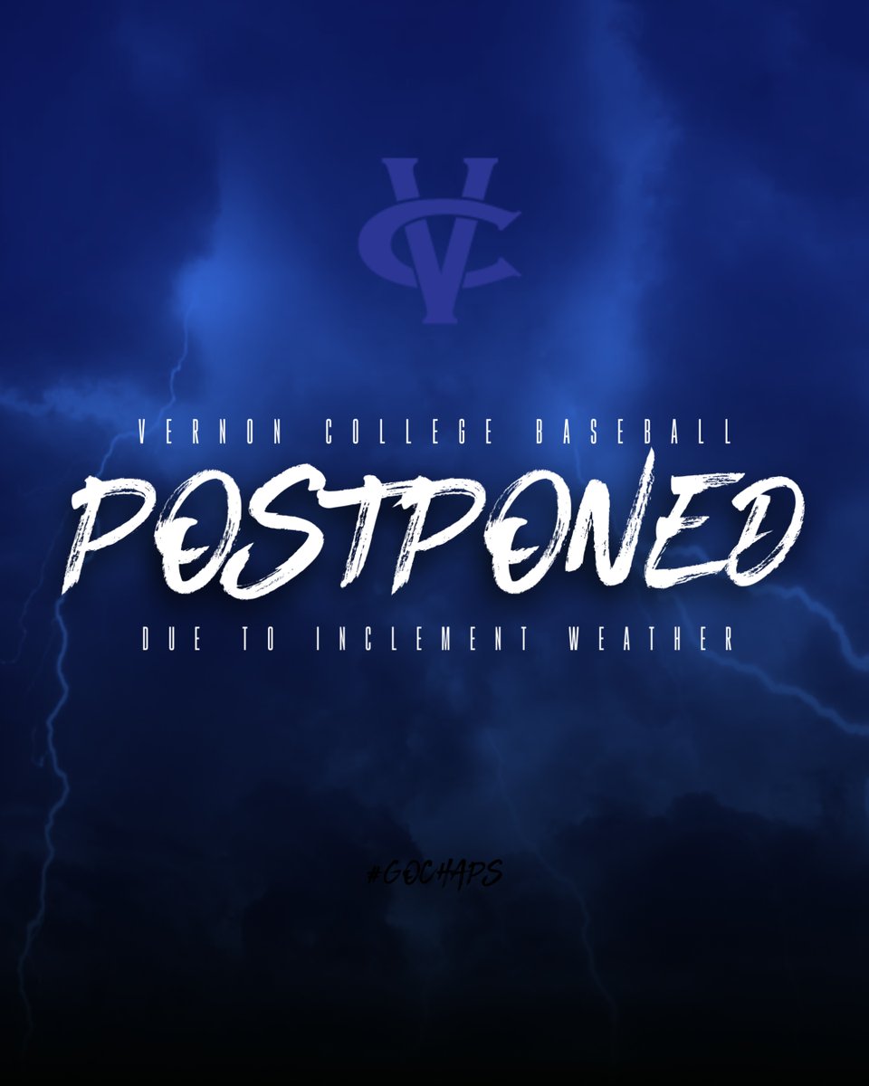 Our DH vs Grayson has been pushed back to Sunday. #GoChaps