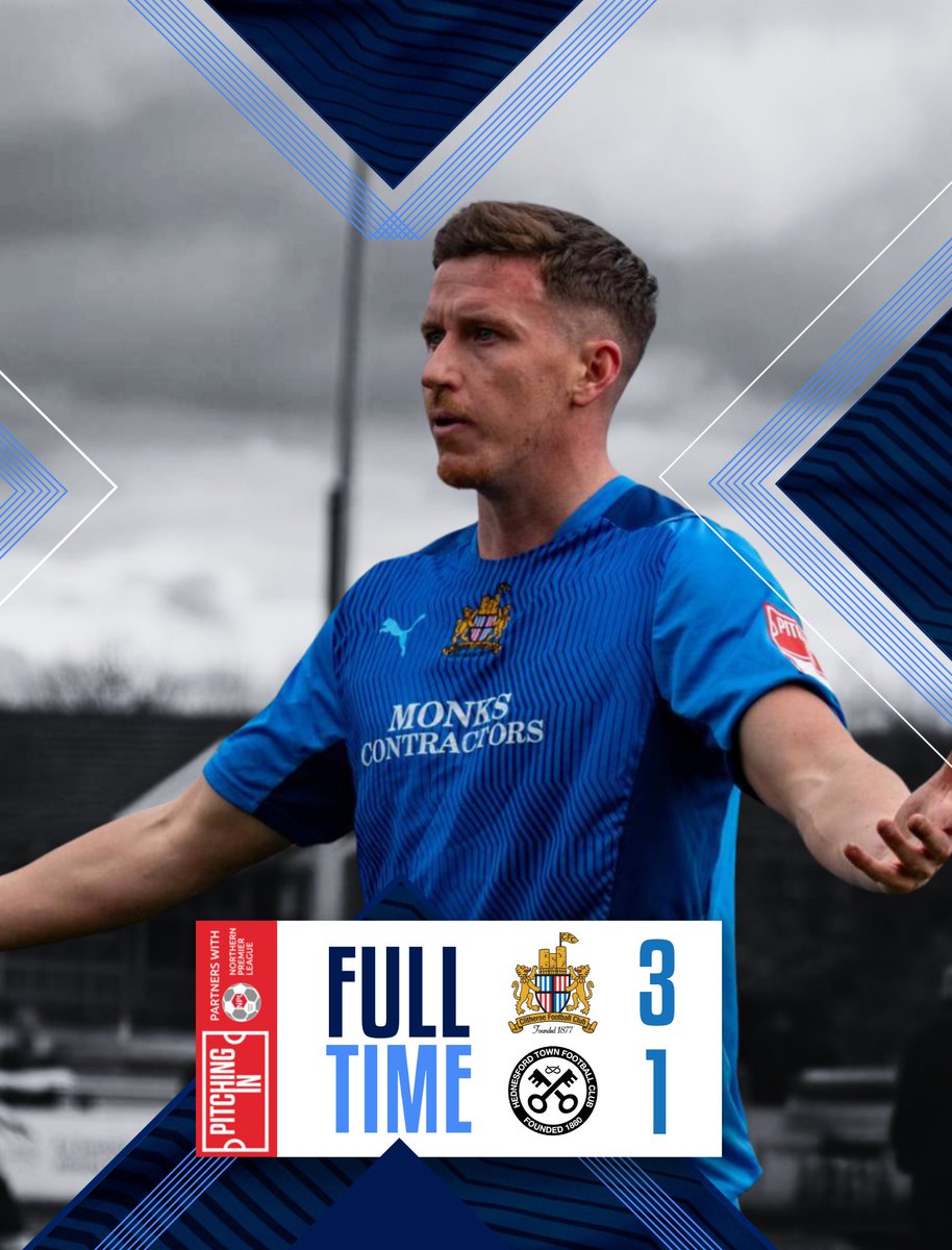 🔵🔵🔵 FULL TIME 🔴

Clitheroe FC 3 - 1 Hednesford Town FC 

The blues deservedly take all 3 points.

Wonderful day of football and a brilliant showing from the lads! 

#Clitheroe | #UTB | #OurTownYourClub