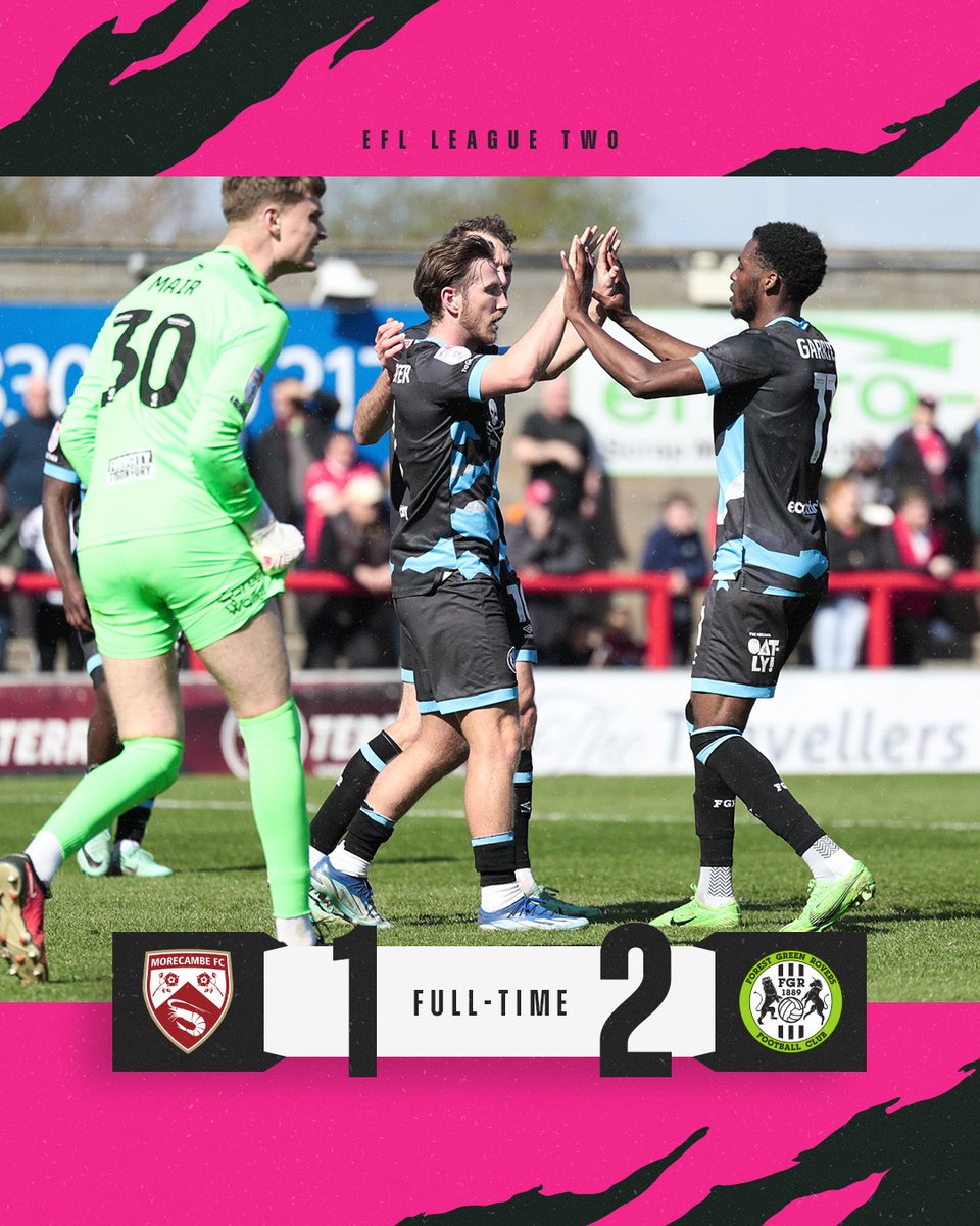 A win on our final away day. #WeAreFGR💚