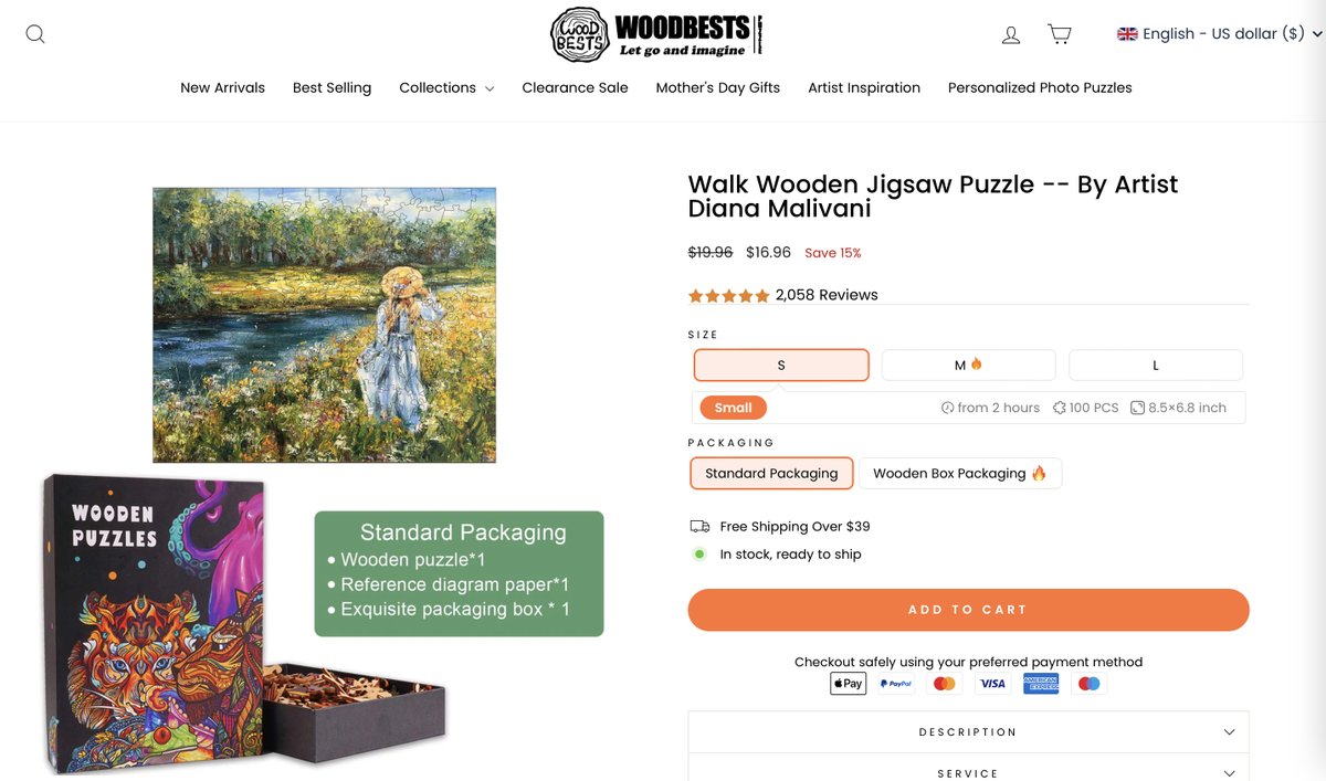 Wooden Jigsaw Puzzle made from Diana Malivani's artwork 'Une promenade' and offered for sale by Woodbests

#wooden #woodenart #woodentoy #woodentoys #woodenpuzzle #woodenpuzzles #jigsaw #jigsaws #jigsawpuzzle #jigsawpuzzles #jigsawpuzzlelover #jigsawpuzzleaddict