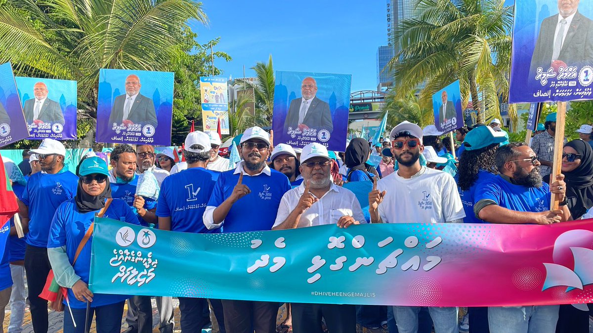 Why Zameer for MA Medhu? 
- Was able to bring together a socially fragmented constituency together 
- Effectively beat the opposition attacks with experience and genuine work ethic 
- Endorsed by <a href="/MMuizzu/">Dr Mohamed Muizzu</a> , a guarantee of the trust placed in this man

Vote #1 <a href="/AhmedXamyr_/">Ahmed Xamyr</a>